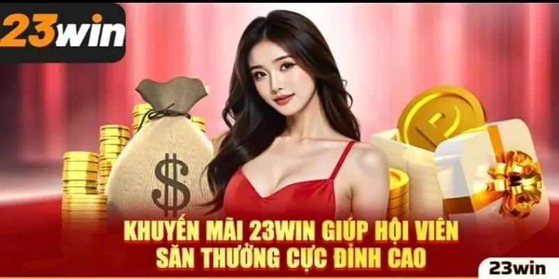 Tận dụng hàng loạt ưu đãi casino tại hệ thống 23WIN